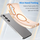Samsung Galaxy S24+ / S25+ MagSafe Soft Matte Case [Orange]