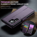 Samsung Galaxy S24 Ultra CaseMe 023 Wallet Flip Cover RFID