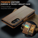 Samsung Galaxy S25 Edge CaseMe Retro Wallet Case [Brown] 6