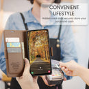 Samsung Galaxy S25 Edge CaseMe Retro Wallet Case [Brown] 4