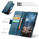 Samsung Galaxy S25 Edge CaseMe Retro Wallet Case [Navy] 9