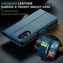 Samsung Galaxy S25 Edge CaseMe Retro Wallet Case [Navy] 6