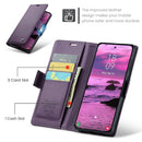 Samsung Galaxy S25 Edge CaseMe Retro Wallet Case [Purple] 9