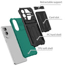 Samsung Galaxy S25 Edge Kickstand Card Case [Teal] 3