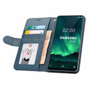 Samsung Galaxy S25 FE Flip Wallet Case Cowhide Dot Pattern 9