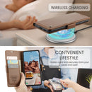 Samsung Galaxy S25 Plus Retro PU Leather Wallet Case 4