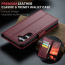 Samsung Galaxy S25 Plus Retro PU Leather Wallet Case 6