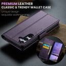 Samsung Galaxy S25 Plus Retro PU Leather Wallet Case 6