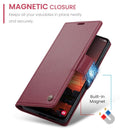 Samsung Galaxy S25 Retro PU Leather Wallet Case 10