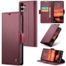 Samsung Galaxy S25 Retro PU Leather Wallet Case 1