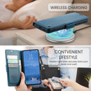 Samsung Galaxy S25 Retro PU Leather Wallet Case 4