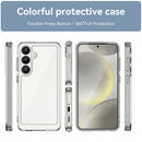 Samsung Galaxy S25 Soft TPU Bumper Case (Clear) 2