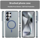 Samsung Galaxy S25 Ultra MagSafe Soft Matte Case [Navy] 9