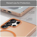 Samsung Galaxy S25 Ultra MagSafe Soft Matte Case [Orange] 4
