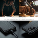 Samsung Galaxy S25 Ultra Retro PU Leather Wallet Case 7
