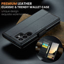 Samsung Galaxy S25 Ultra Retro PU Leather Wallet Case 6