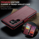 Samsung Galaxy S25 Ultra Retro PU Leather Wallet Case 6