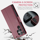 Samsung Galaxy S25 Ultra Retro PU Leather Wallet Case 5