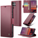 Samsung Galaxy S25 Ultra Retro PU Leather Wallet Case 1