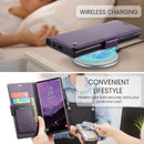 Samsung Galaxy S25 Ultra Retro PU Leather Wallet Case 4