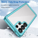 Samsung Galaxy S25 Ultra Soft TPU Bumper Case (Clear Blue) 2