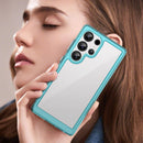 Samsung Galaxy S25 Ultra Soft TPU Bumper Case (Clear Blue) 6
