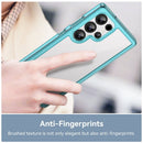 Samsung Galaxy S25 Ultra Soft TPU Bumper Case (Clear Blue) 4