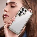 Samsung Galaxy S25 Ultra Soft TPU Bumper Case (Clear Grey) 6