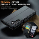 Samsung Galaxy S25FE CaseMe Retro Wallet Case [Black] 6