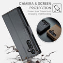 Samsung Galaxy S25FE CaseMe Retro Wallet Case [Black] 5