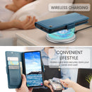 Samsung Galaxy S25FE CaseMe Retro Wallet Case [Navy] 4