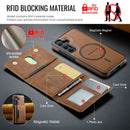 Samsung Galaxy S25FE DG.Ming MagSafe Wallet Case [Brown] 5