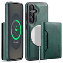 Samsung Galaxy S25FE DG.Ming MagSafe Wallet Case [Green] 1