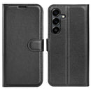 Samsung Galaxy S25FE PU Wallet Case [Black] 4