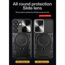 Samsung Galaxy S25FE Ring Kickstand Case w/ Camera Cover
