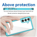 Samsung Galaxy S25FE Soft TPU Bumper Case [Clear Blue] 3