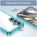 Samsung Galaxy S25FE Soft TPU Bumper Case [Clear Blue] 5