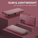 Samsung Galaxy S26 CaseMe Retro Wallet Case [Maroon] 8