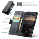 Samsung Galaxy S26 Plus CaseMe Retro Wallet Case [Black] 9