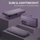 Samsung Galaxy S26 Plus CaseMe Retro Wallet Case [Purple] 8