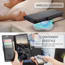 Samsung Galaxy S26 Ultra CaseMe Retro Wallet Case [Black] 4