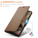 Samsung Galaxy S26 Ultra CaseMe Retro Wallet Case [Brown] 10