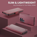 Samsung Galaxy S26 Ultra CaseMe Retro Wallet Case [Maroon] 8