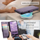 Samsung Galaxy S26 Ultra CaseMe Retro Wallet Case [Purple] 4