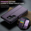 Samsung Galaxy S26 Ultra CaseMe Retro Wallet Case [Purple] 6