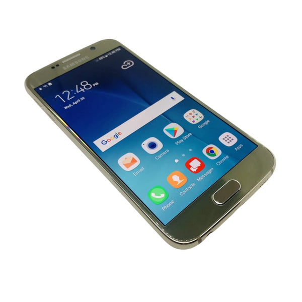 Samsung Galaxy S6 32GB Gold As New Preowned Smart Phones
