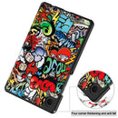 Samsung Galaxy Tab A11 A9 Designer Tri-fold PU Leather