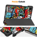 Samsung Galaxy Tab A11 A9 Designer Tri-fold PU Leather