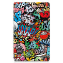 Samsung Galaxy Tab A11 A9 Designer Tri-fold PU Leather
