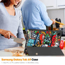 Samsung Galaxy Tab A11 A9 Designer Tri-fold PU Leather